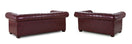 Switch Chesterfield 3+2  Sofa in Oxblood Red 2 image