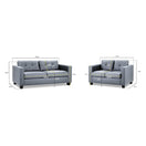 Switch Jerry 3+2 Seater Sofa in Grey 3 image
