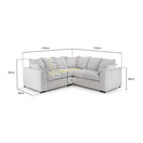 Switch Colbee Large Corner Sofa in Blue 3 image