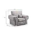 Switch Verona Armchair in Grey 3 image