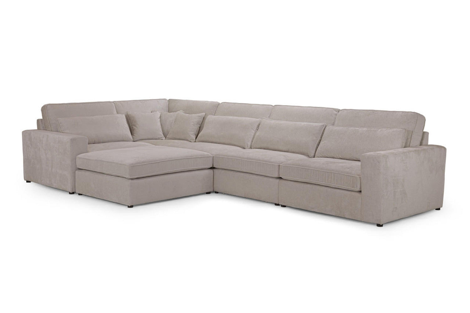 Kiana Modular Sofa Large Corner in Mocha