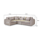 Switch Mirabel Left Hand Facing Corner Sofa in Mocha 3 image
