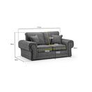 Switch Wilcot 2 Seater Sofa in Grey 3 image