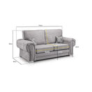 Switch Verona 3 Seater Sofa in Grey 3 image