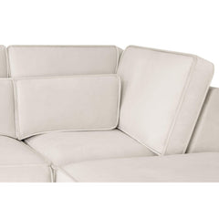 Sloane Sofa U Shape Corner in Cream