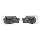 Switch Wilcot 3+2 Set Sofa in Grey 3 image