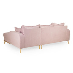 Briar Right Hand facing Corner Sofa in Pink