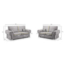 Switch Verona 3+2 Seater Sofa in Grey 3 image
