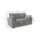 Switch Maxwell 3 Seater Sofa in Grey 3 image