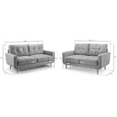 Switch Aurora 3+2 Seater Sofa in Grey 3 image