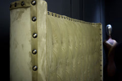 Olympia Olive Green Fabric Bedframe