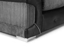 Switch Logan Armchair in Black/Grey 2 image
