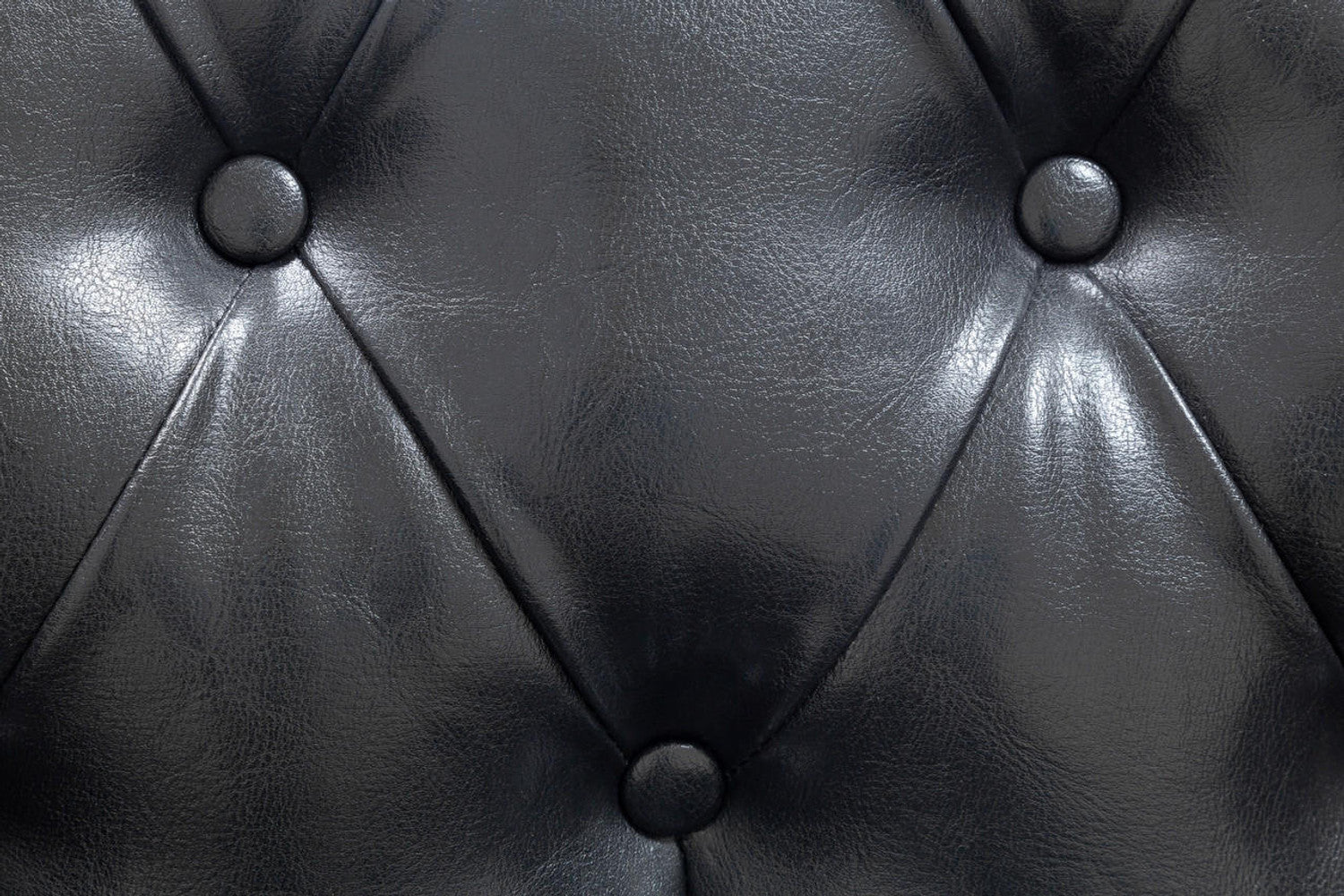 Chesterfield 3 Seater Sofa in Black