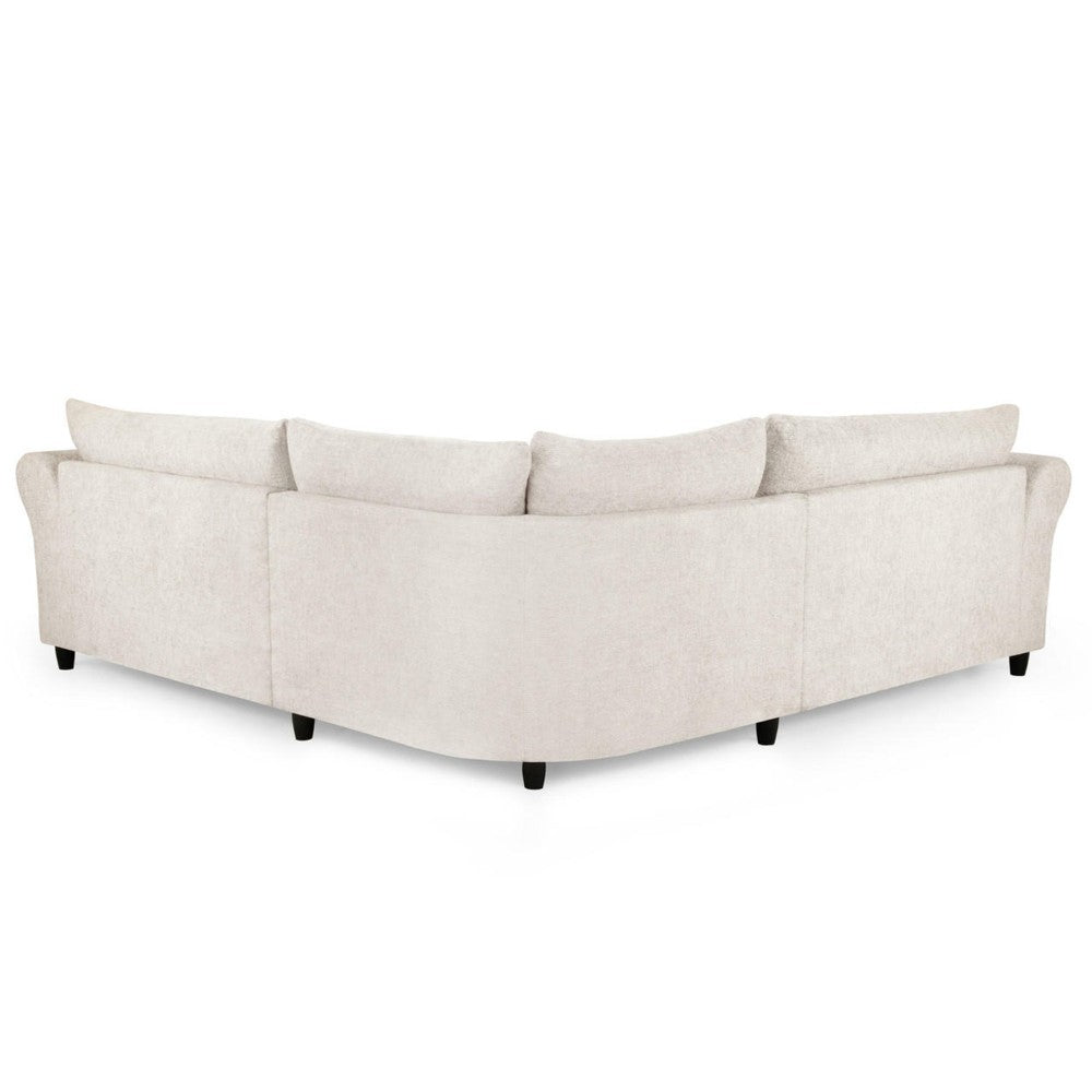 Ashley Large Corner Sofa in Cream