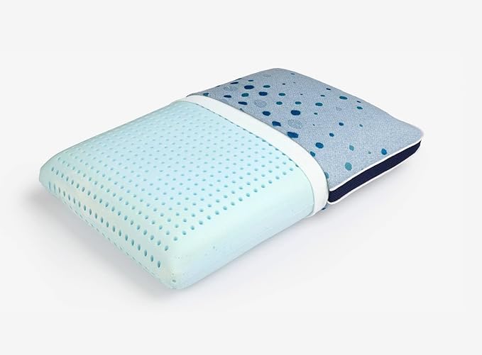 Sleepwell Latex Plus Regular Pillow For Comfortable Head And Neck Support