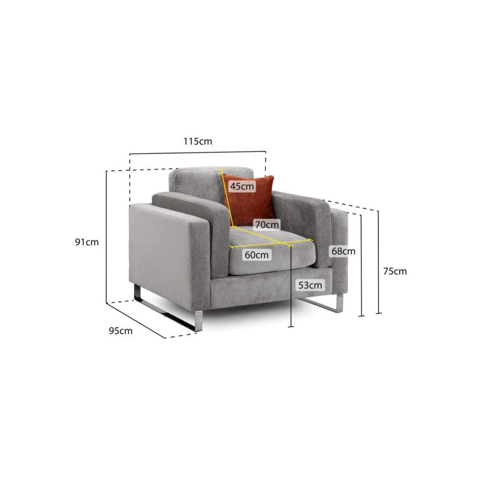 Kingston Armchair in Beige