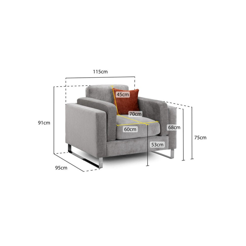 Kingston Armchair in Beige