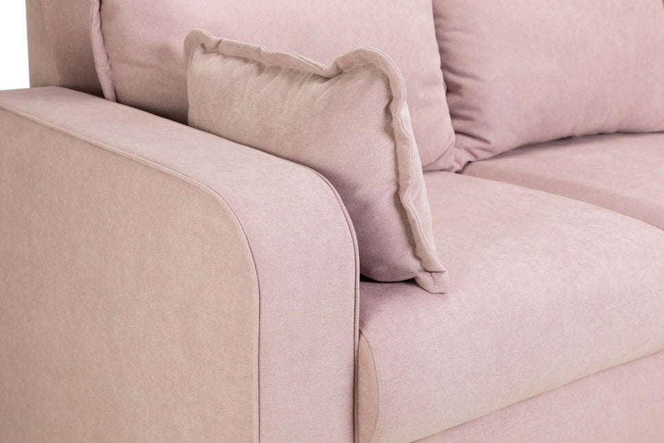 Briar Right Hand facing Corner Sofa in Pink