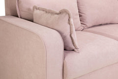 Briar Right Hand facing Corner Sofa in Pink