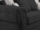 Switch Verona Scatterback Left Hand Facing Corner Sofa in Black 3 image