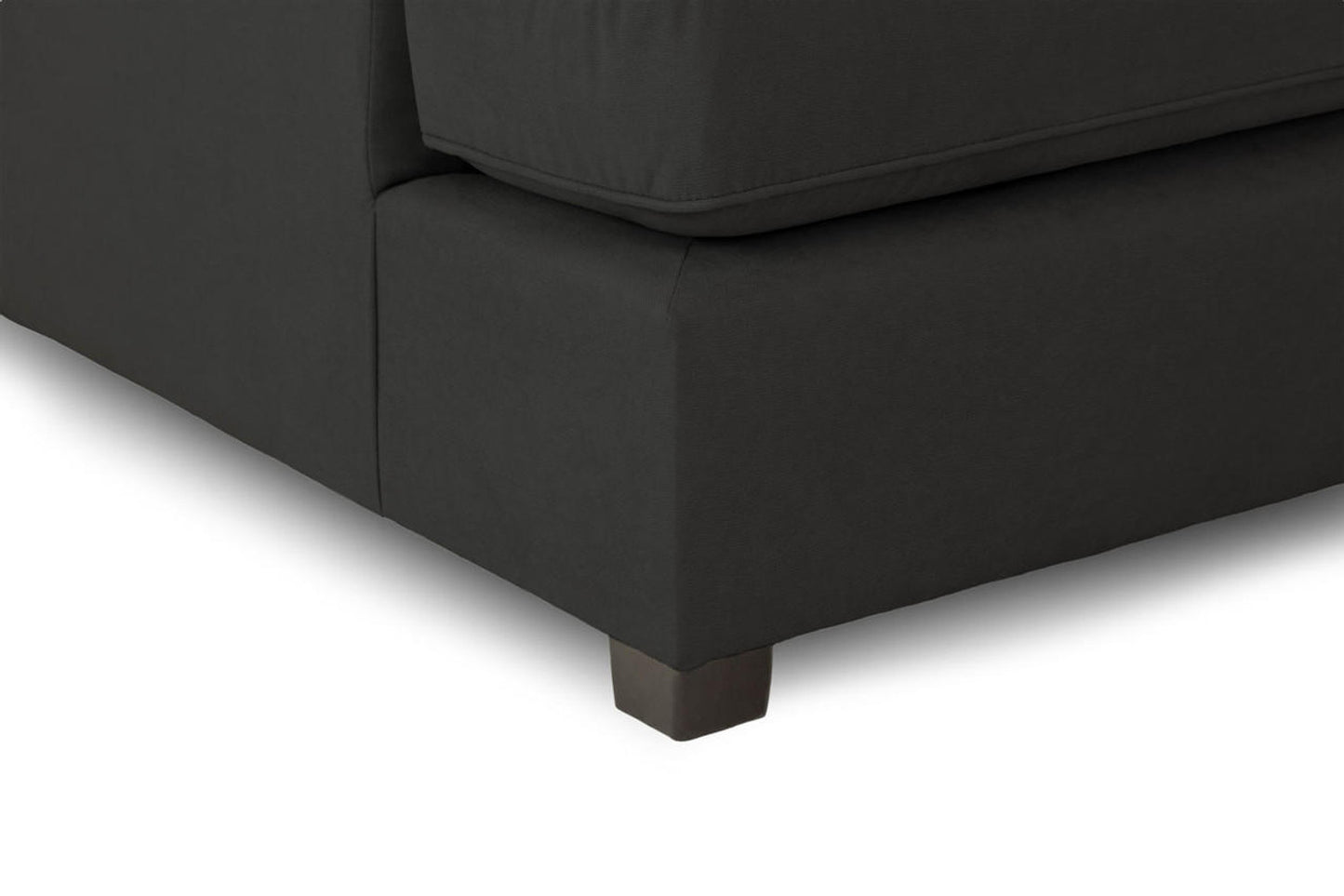 Carnaby Sofa U Shape Corner in Black