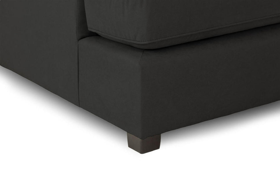 Carnaby Sofa U Shape Corner in Black