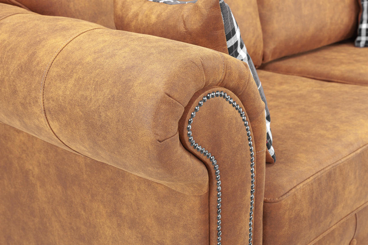 Oakland 2 Seater Sofa in Tan