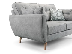 Zinc 2 Seater Sofa in Grey