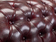 Chesterfield Armchair in Oxblood Red