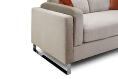 Kingston 3 Seater Sofa in Beige