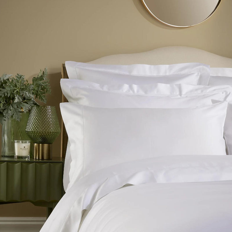 400TC Sateen - Classic Sateen- White