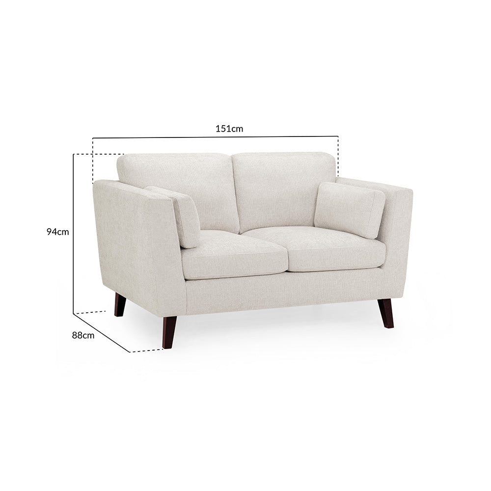 Aida 2 Seater Sofa in Beige