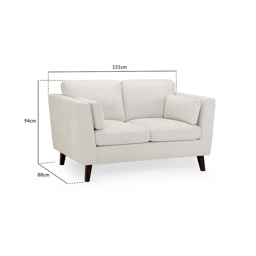Aida 2 Seater Sofa in Beige