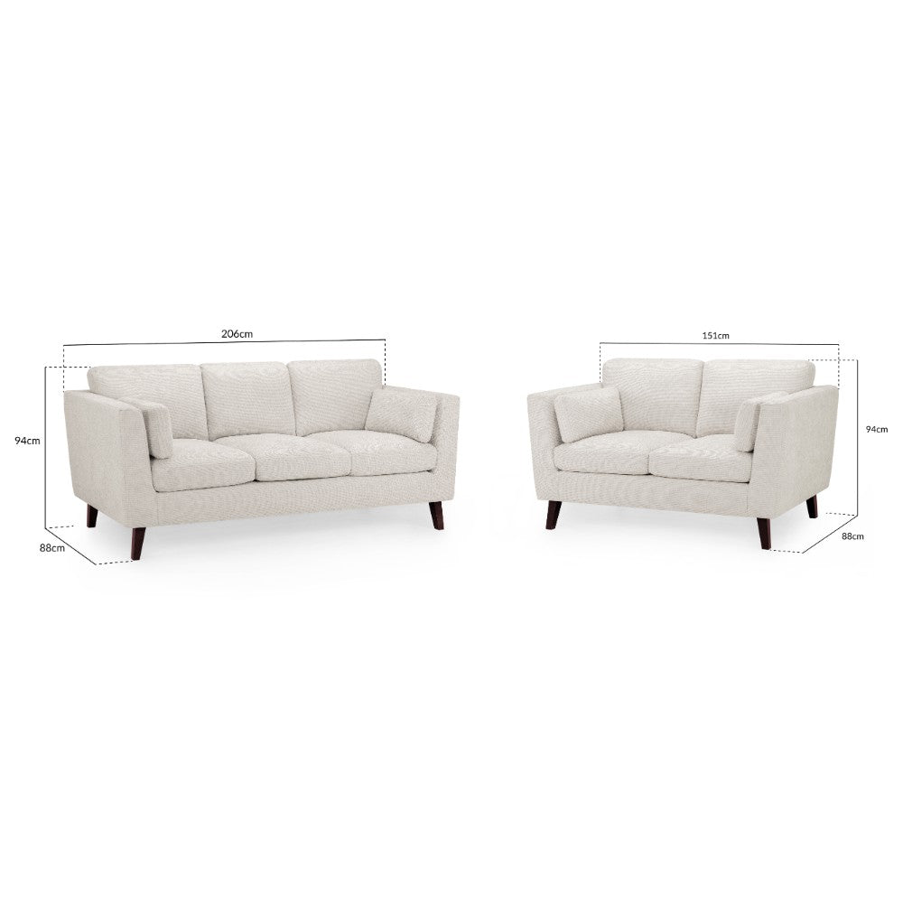 Aida 3+2 Sofa in Beige