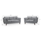Switch Aida 3+2 Sofa in Grey 3 image