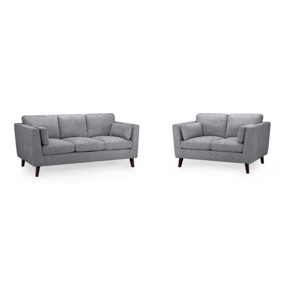 Aida 3+2 Sofa in Grey