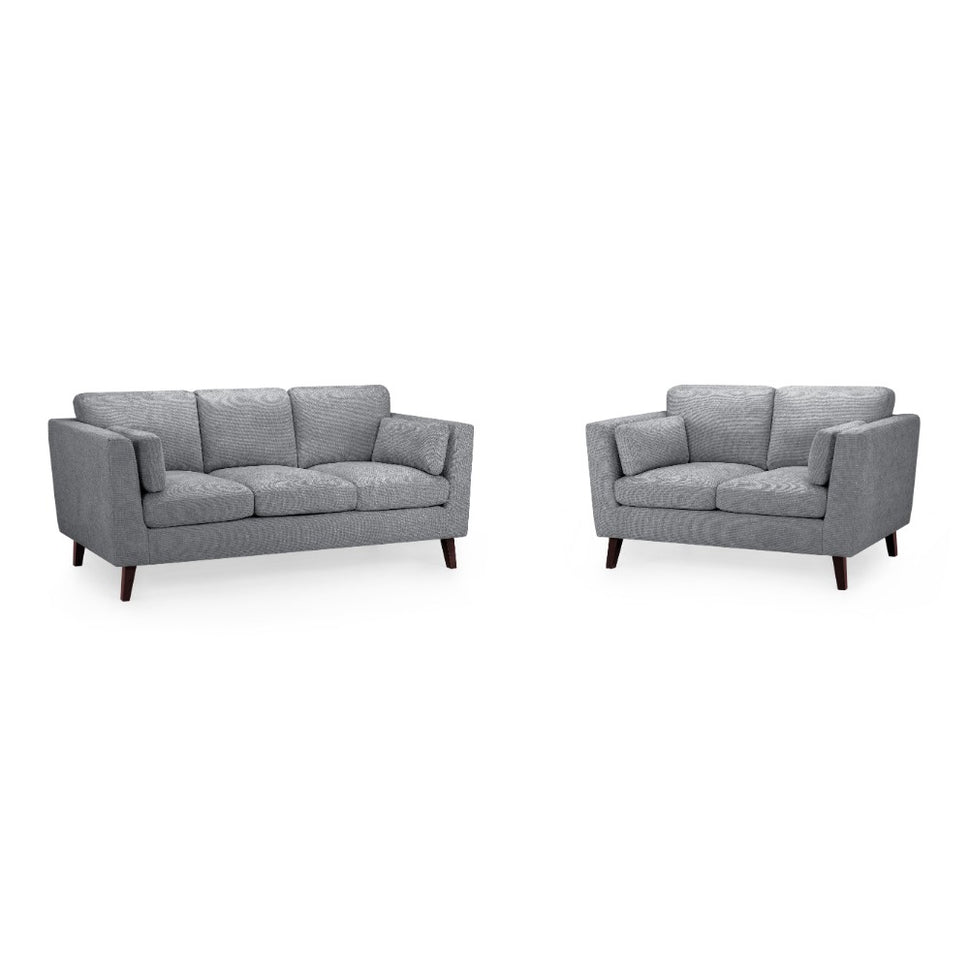 Aida 3+2 Sofa in Grey