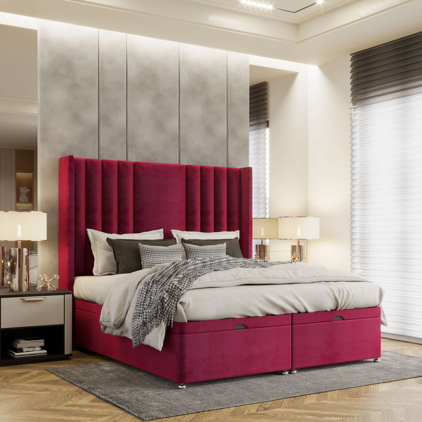 Premium Monaco Ottoman Divan Bed