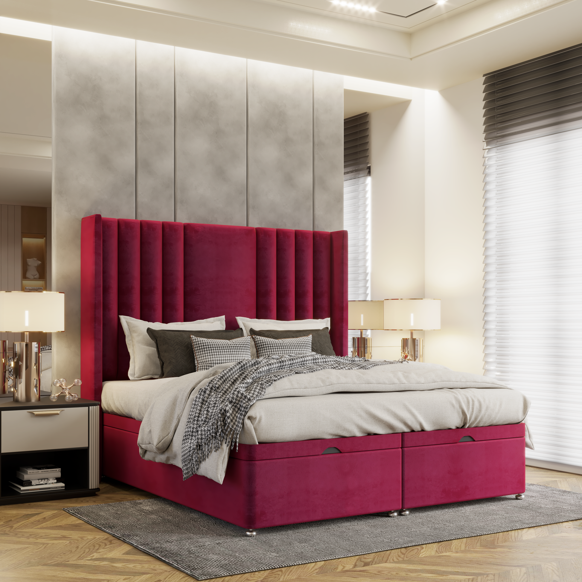 Premium Monaco Ottoman Divan Bed
