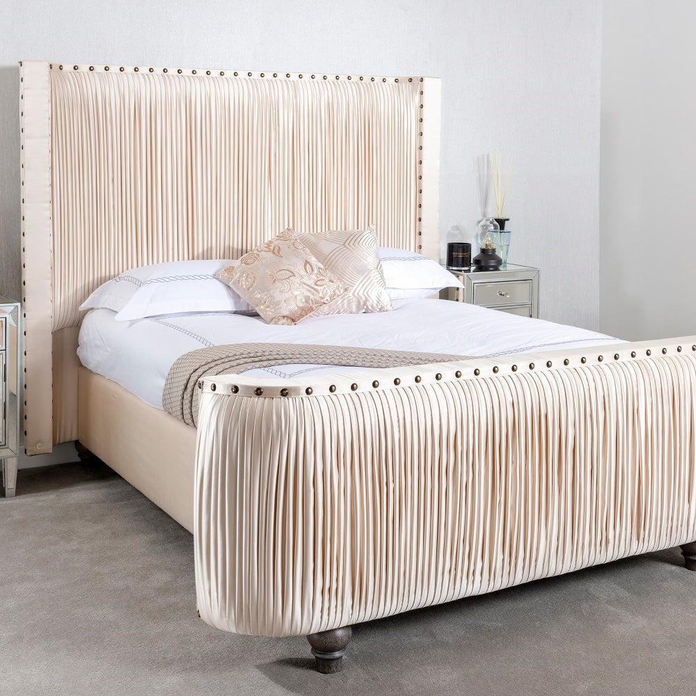 Olympia Pleated Bedframe