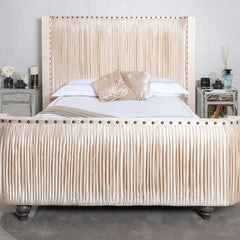 Olympia Pleated Bedframe