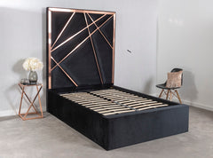 Oliver & Sons The Shard Metal Bedframe