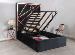 Oliver & Sons The Shard Metal Bedframe