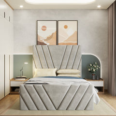 Victoria V Lined Designer Bedframe