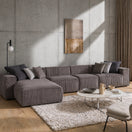 Switch Clarence 4-5 Seater  LHF - Grey 2 image