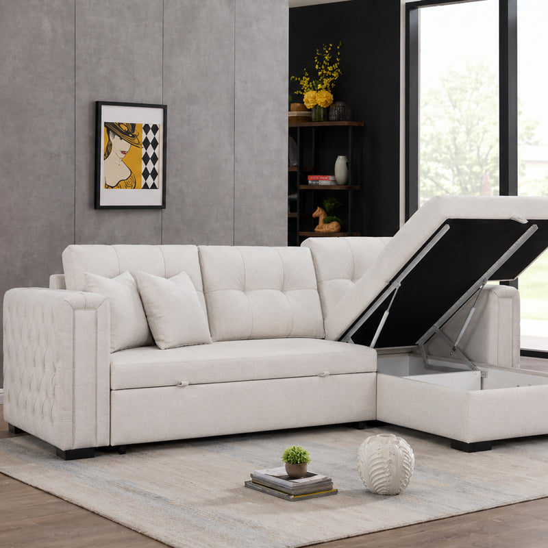 Cover 3 Seater  RHF - Cream