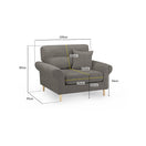 Switch Florence Armchair in Mocha 3 image