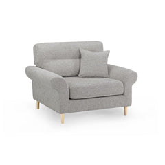 Florence Armchair in Silver