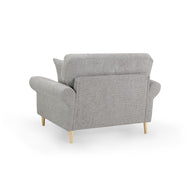 Florence Armchair in Silver