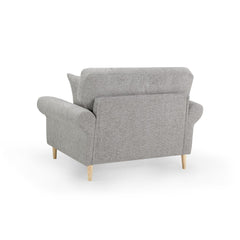 Florence Armchair in Silver